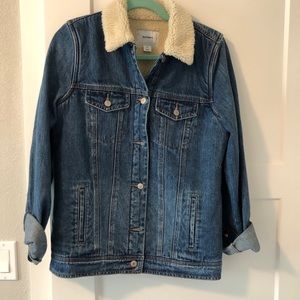 Old Navy Denim and Sherpa jacket